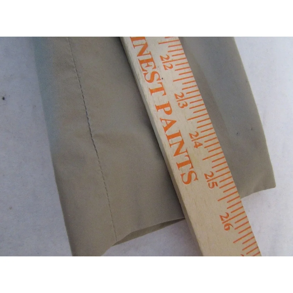Banana Republic Mens Khaki Tan  100% Cotton Patch Pocket‎ Blazer Sz 42R